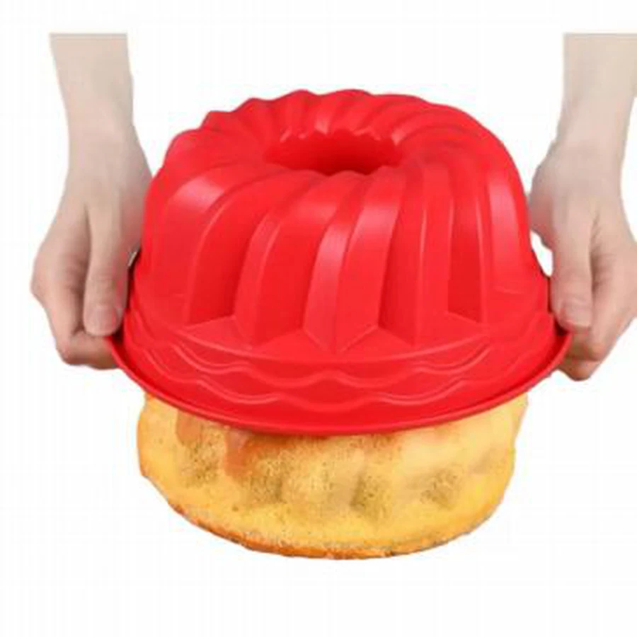 Forma de Silicone para Bolo Abóbora