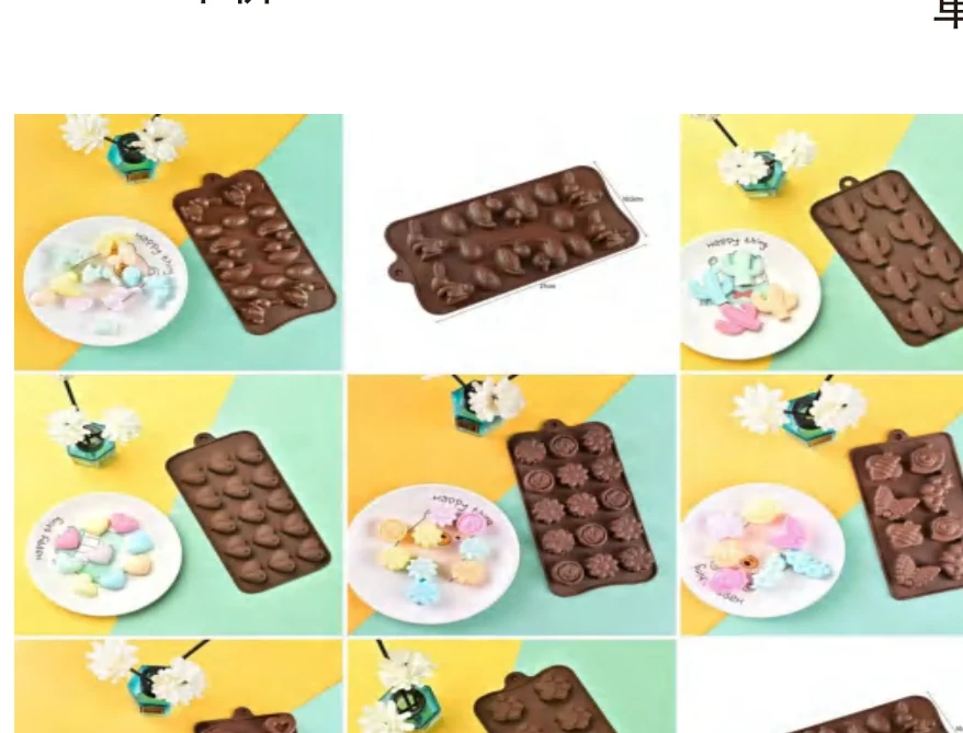 Forma de Silicone para Chocolate