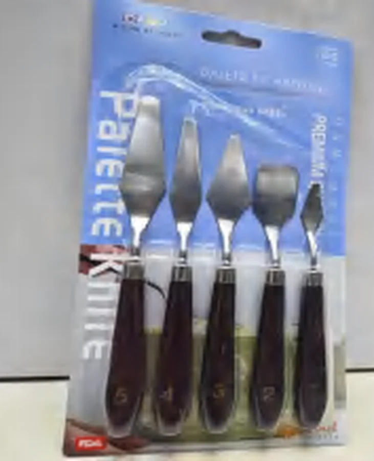 Kit 5 Espátulas de Confeiteiro