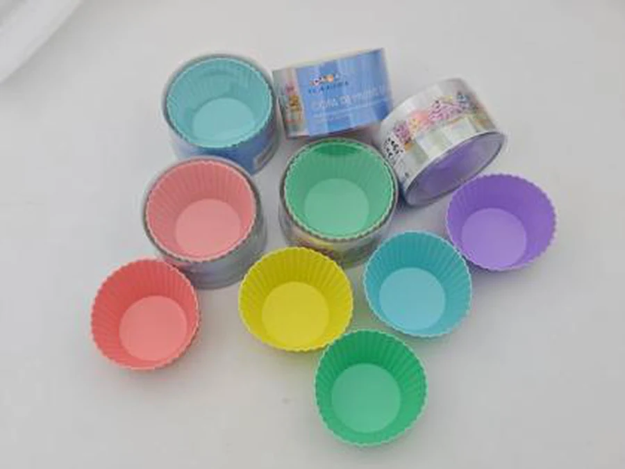Kit 6 Forminhas de Silicone para Cupcake