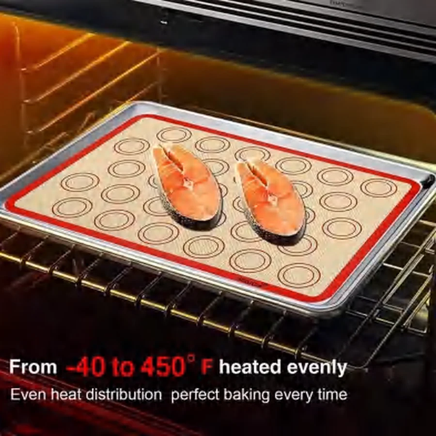 Tapete de Silicone para Forno com Marcações