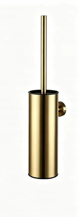 Escova Sanitária Dourada de Parede 24cm