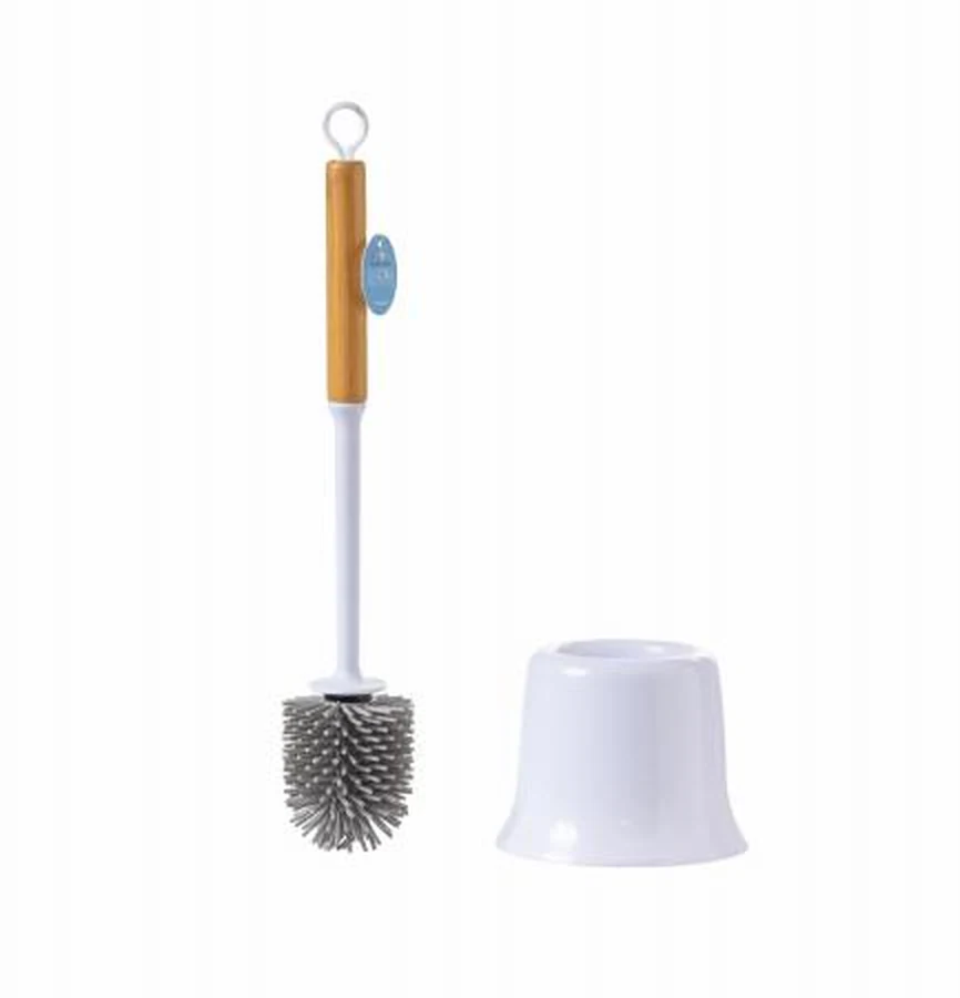 Escova Sanitária de Silicone com Suporte