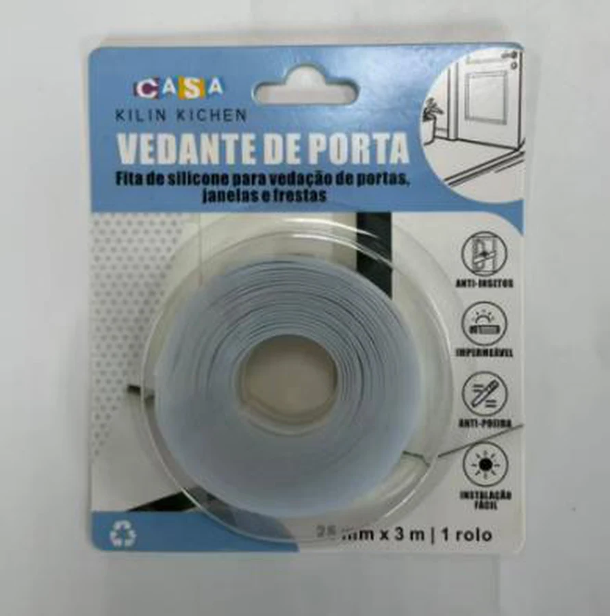 Fita Vedante para Portas e Janelas 25mm x 3m