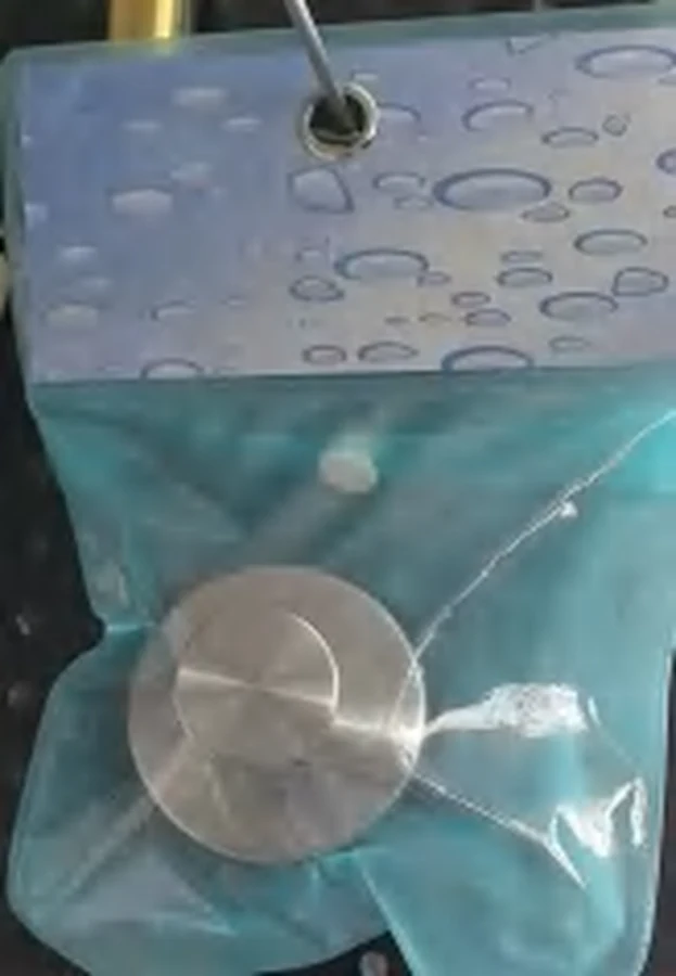 Gancho de Parede Adesivo Prateado