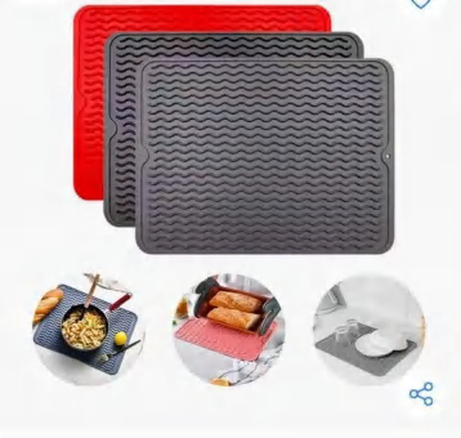 Tapete de Silicone Escorredor de Louça