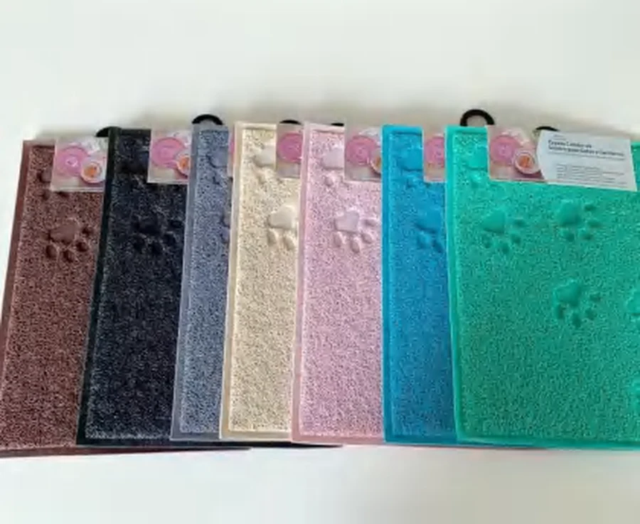 Tapete para Pet Antiderrapante 26x46cm - Modelos Sortidos