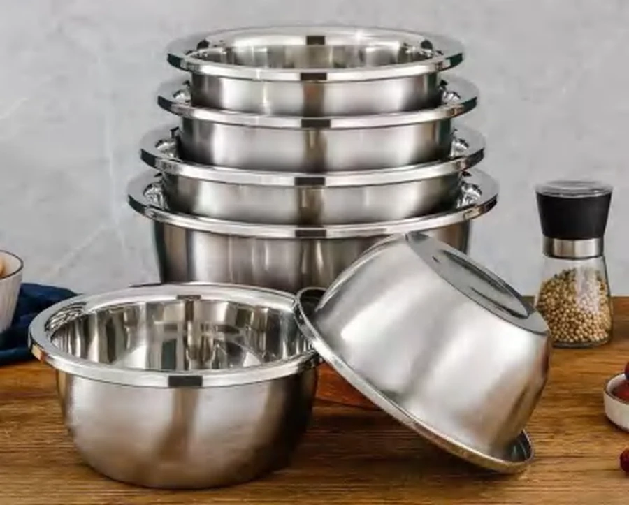 Bacia Inox Funda 30cm