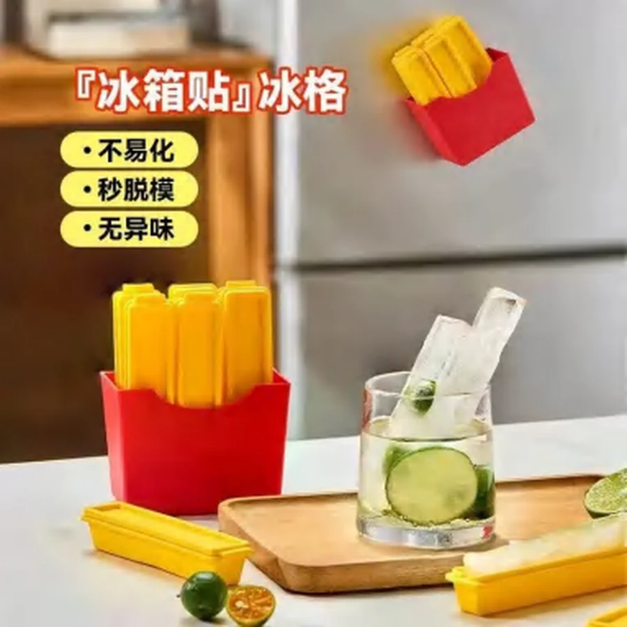 Forma de Gelo Batata Frita