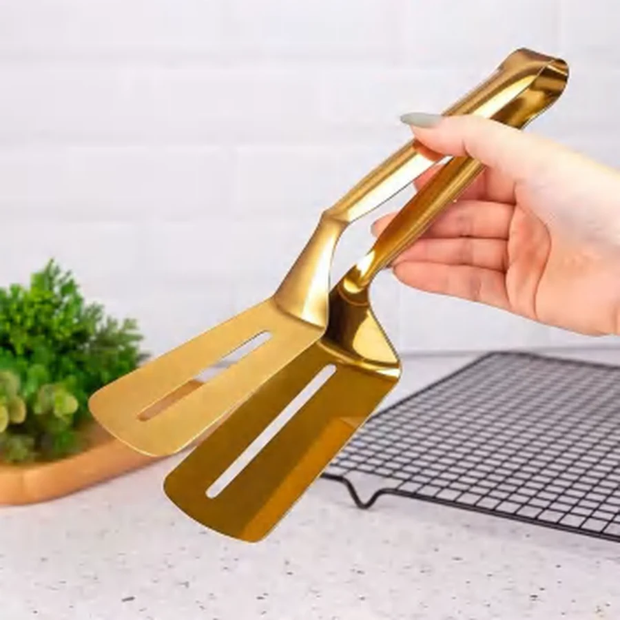Pegador de Servir Dourado