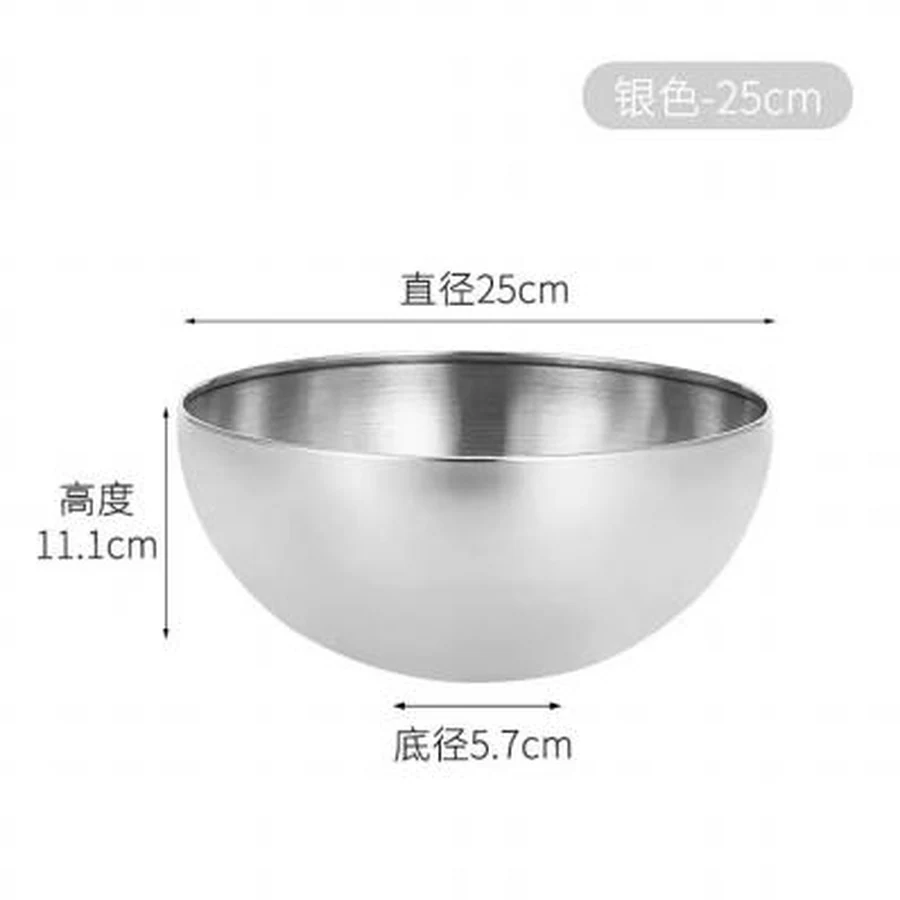 Tigela Inox Funda 24cm