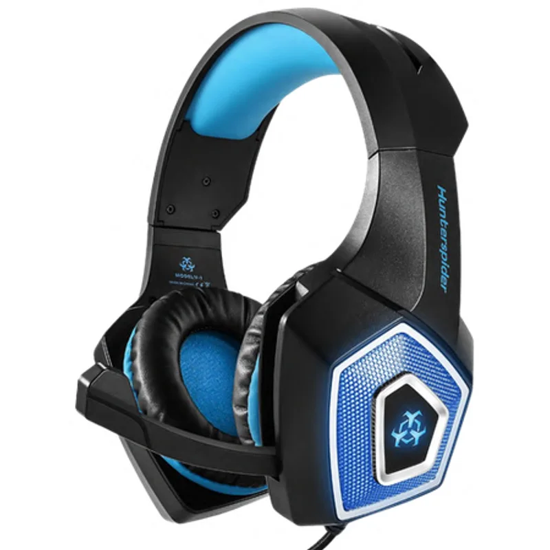 Headphone Gamer com Fio LED RGB com Conexão USB e P3