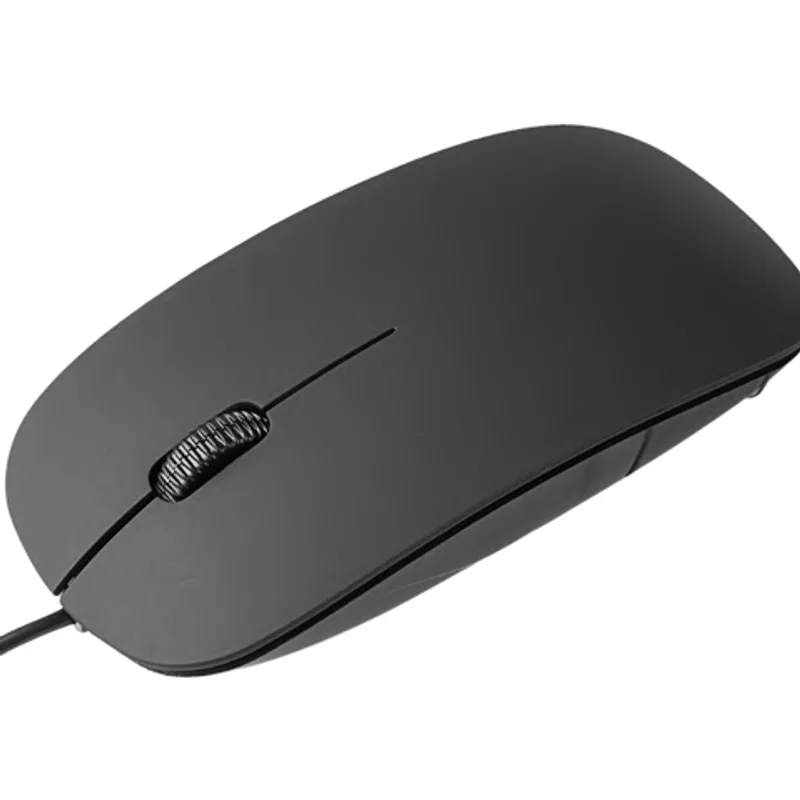 Mouse com Fio Óptico Slim para PC e Notebook