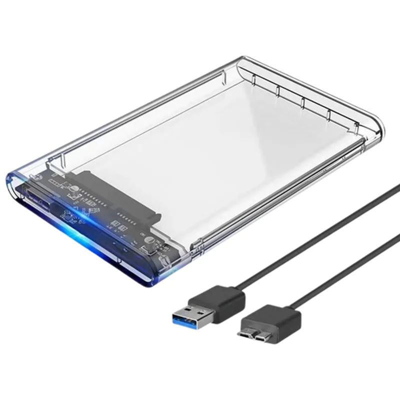 Case para HD e SSD Externo 2,5" USB 3.0 SATA III