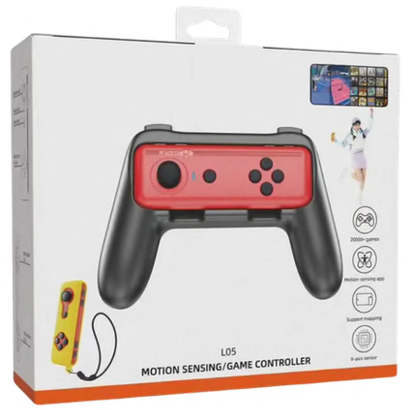 Controle Sem Fio Bluetooth com Sensor de 9 Eixos e 17h de Bateria