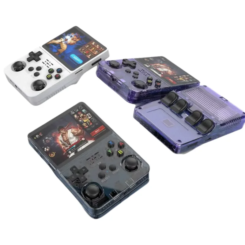 Console Portátil Retrô com Tela IPS de 3.5" e Joysticks Duplos