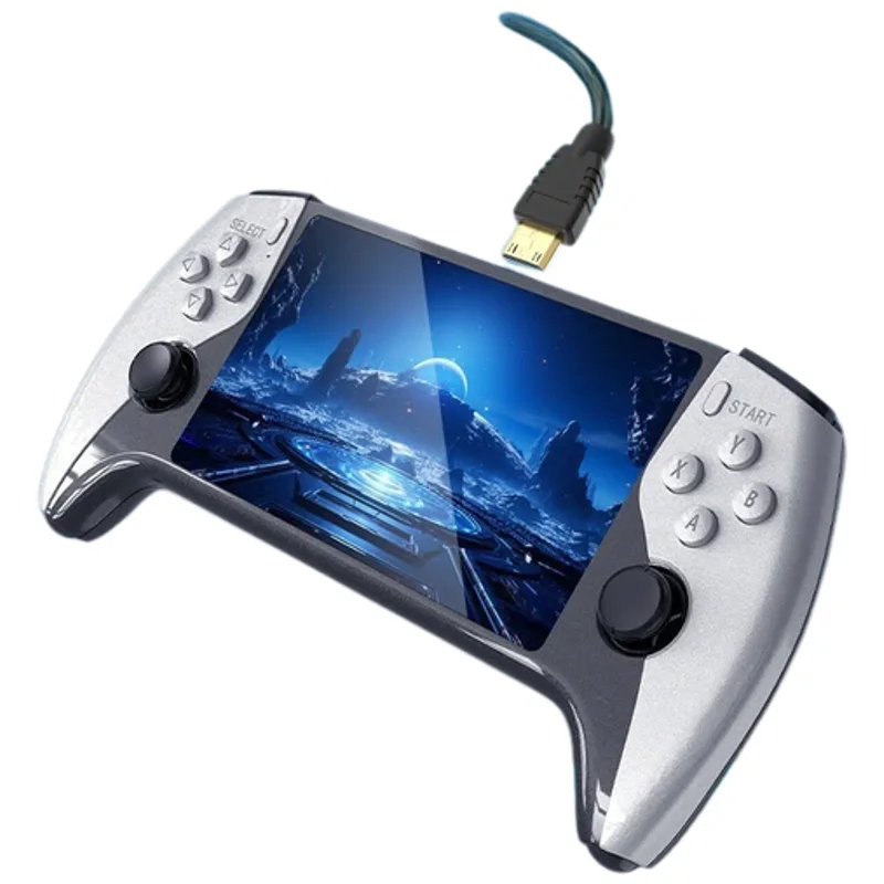 Console Portátil com Tela IPS de 5" e Saída FHD para TV