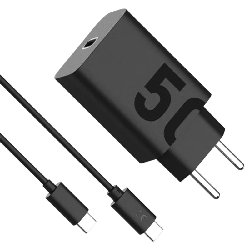 Carregador Ultra Rápido 50W Power Delivery com Cabo Type-C