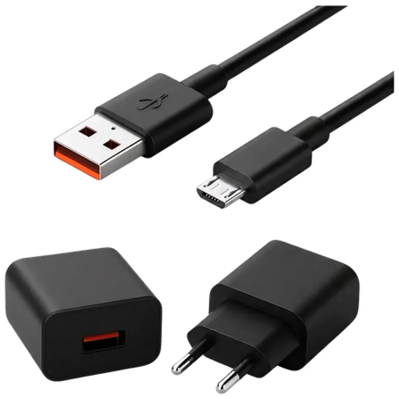 Carregador Turbo Quick Charge 3.0 com Cabo Micro USB V8