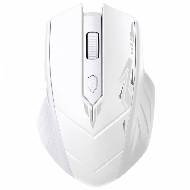 Mouse Sem Fio Gamer Recarregável com Botão DPI