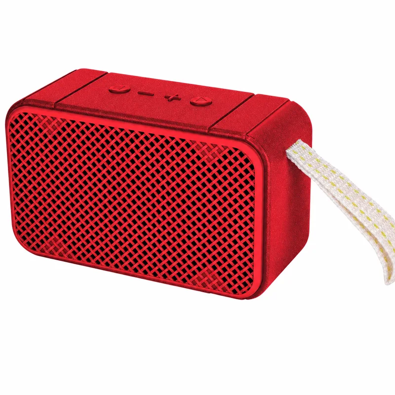 Caixa de Som Bluetooth Compacta com Alça e Botões Físicos