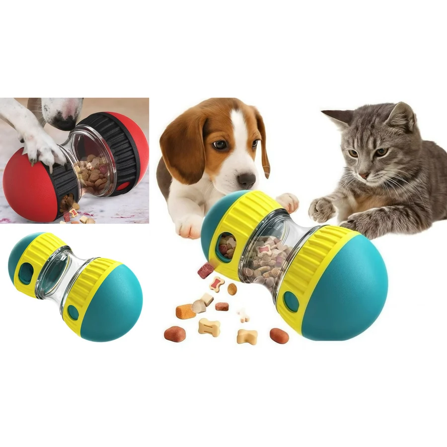 Brinquedo Dispensador de Alimentos p/ Pets (15x8cm)