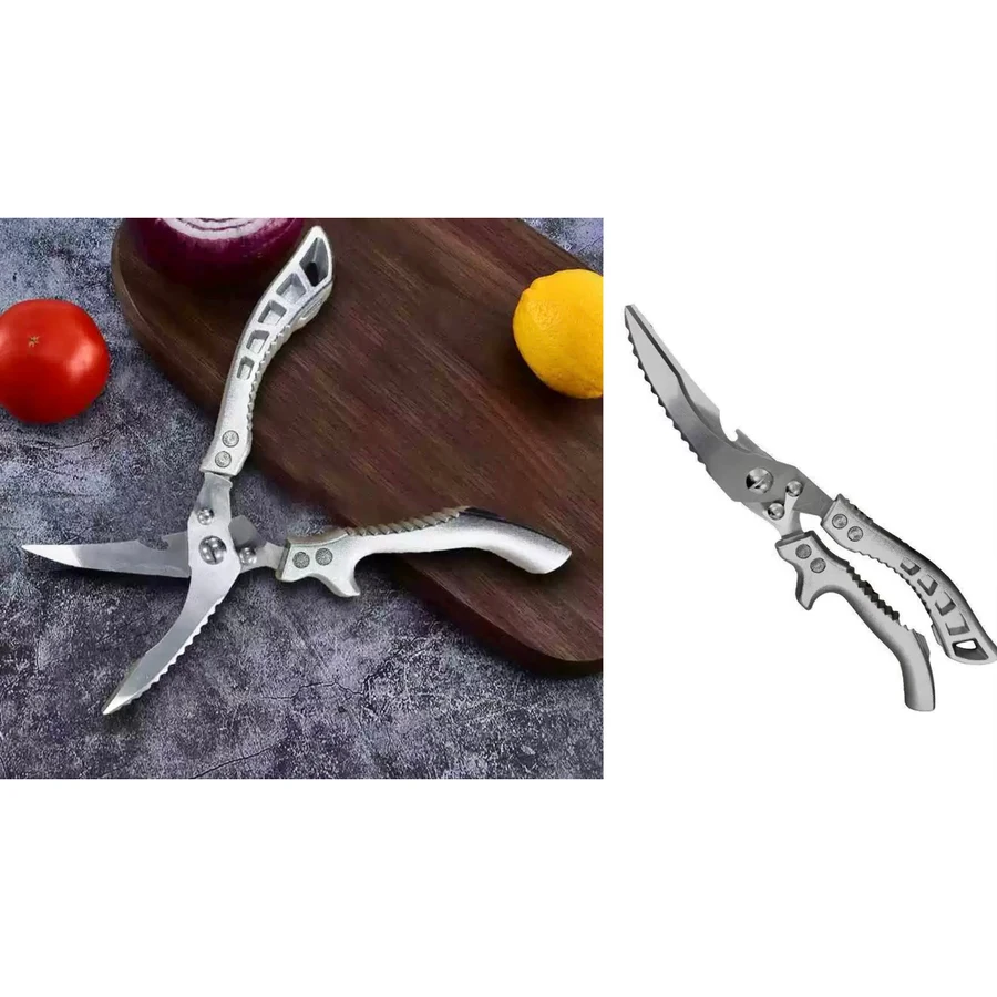 Tesoura p/ Corte de Alimentos (25,2x5,2cm)