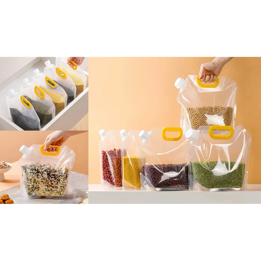 Saco p/ Armazenamento de Alimentos 1,5L (26x20cm) — foto 1
