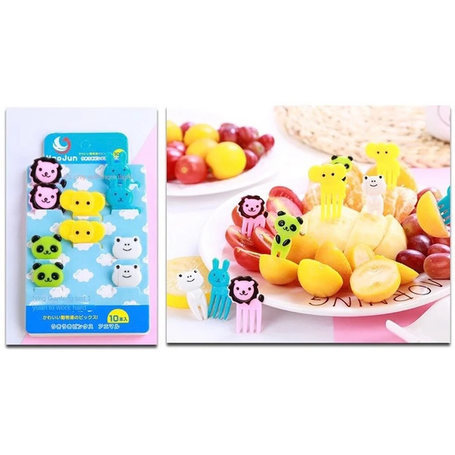 Kit 10 Espetos de animais sortidos — foto 1