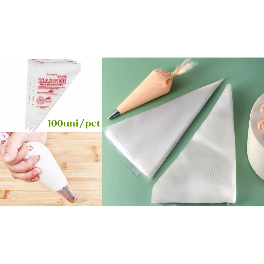 Kit c/ 100 Sacos Confeitaria (35x21x40cm) — foto 1