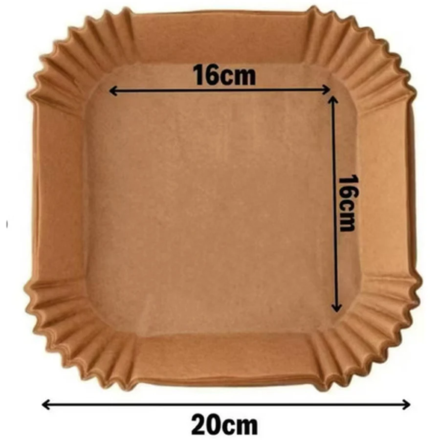 Kit c/ 50 Forros de Papel Manteiga 16cm — foto 1