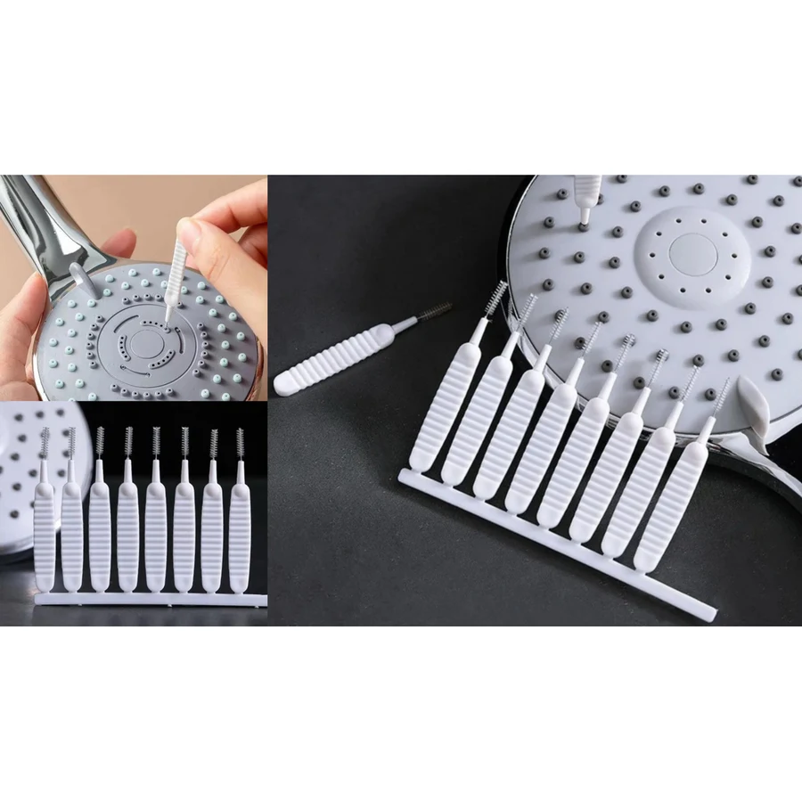 Kit c/ 10 Escovinhas Desentupidoras de Chuveiro