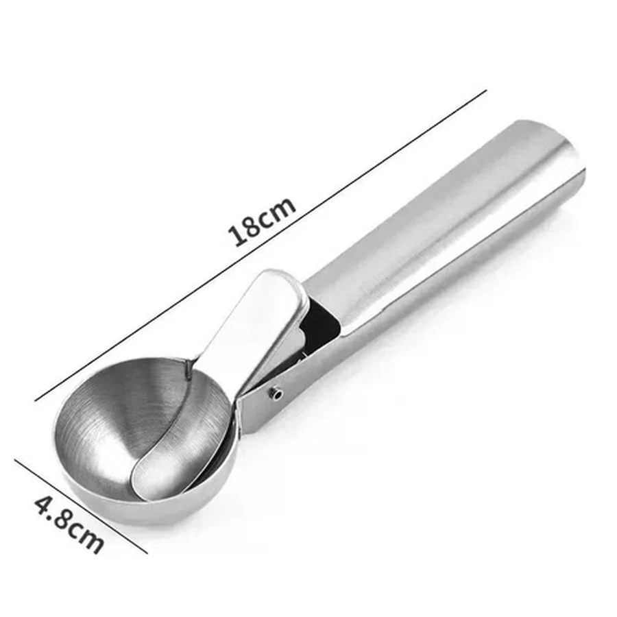 Colher de Sorvete Inox 18cm