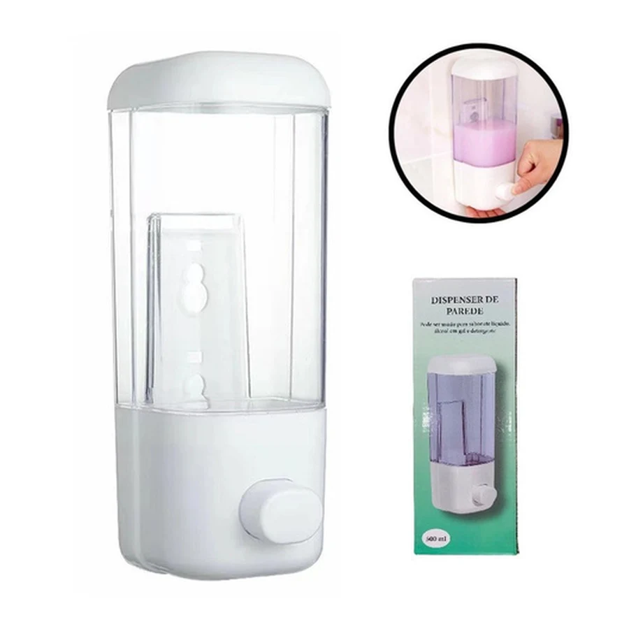Dispenser Detergente Adesivo Parede