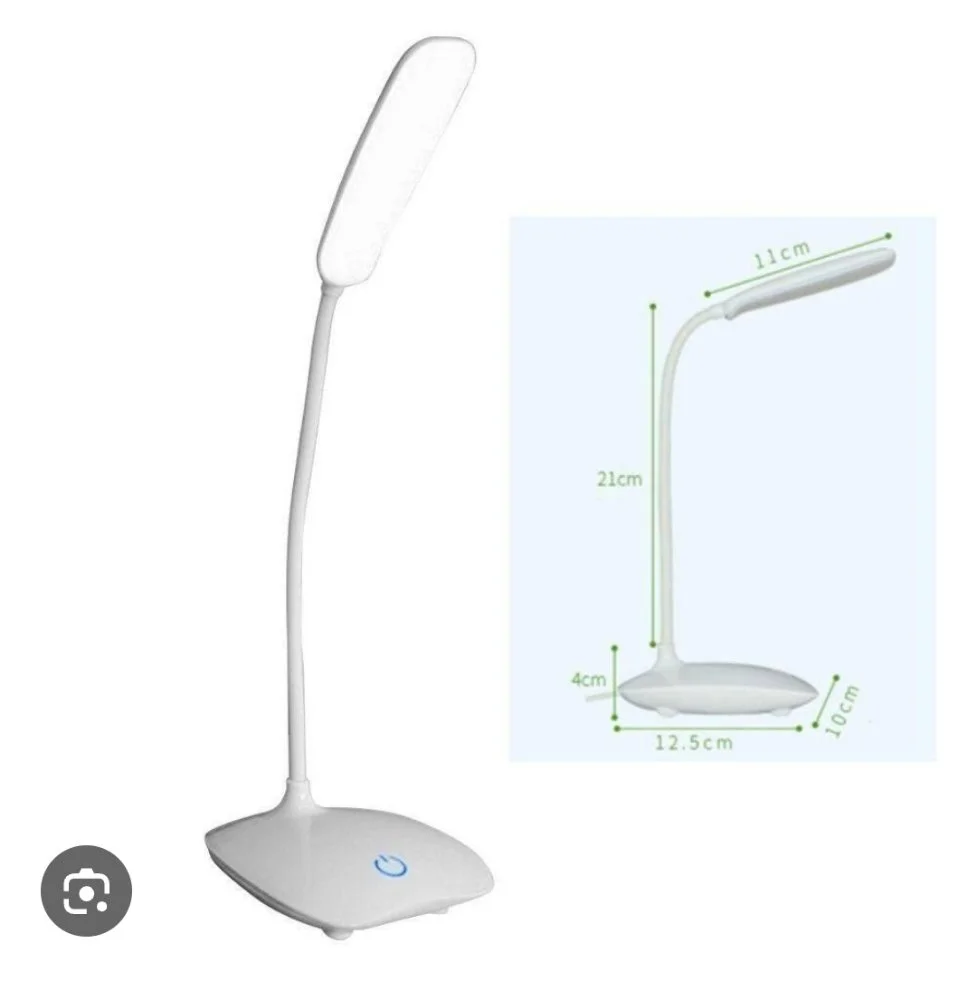 Luminária de Mesa LED Touch com Haste Flexível — foto 1