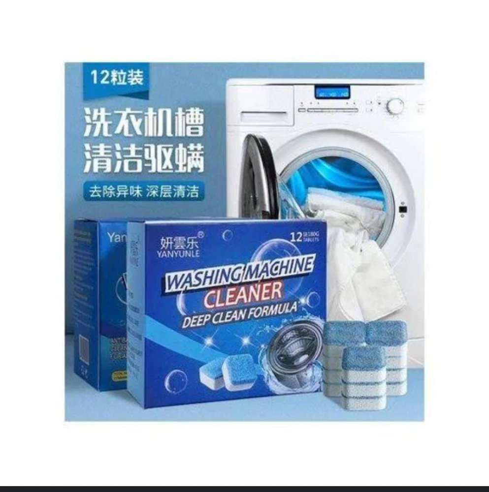 Pastilha de Limpeza para Máquina de Lavar