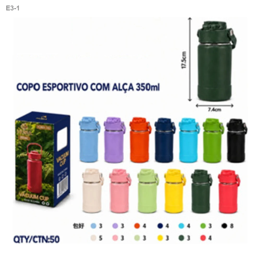Copo Térmico Esportivo com Alça 350ml — foto 1