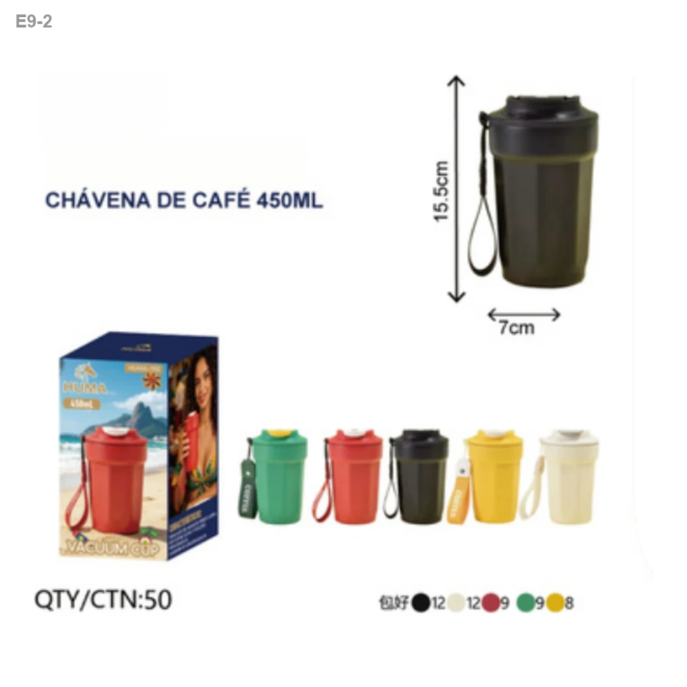Copo Térmico para Café com Alça 450ml — foto 1