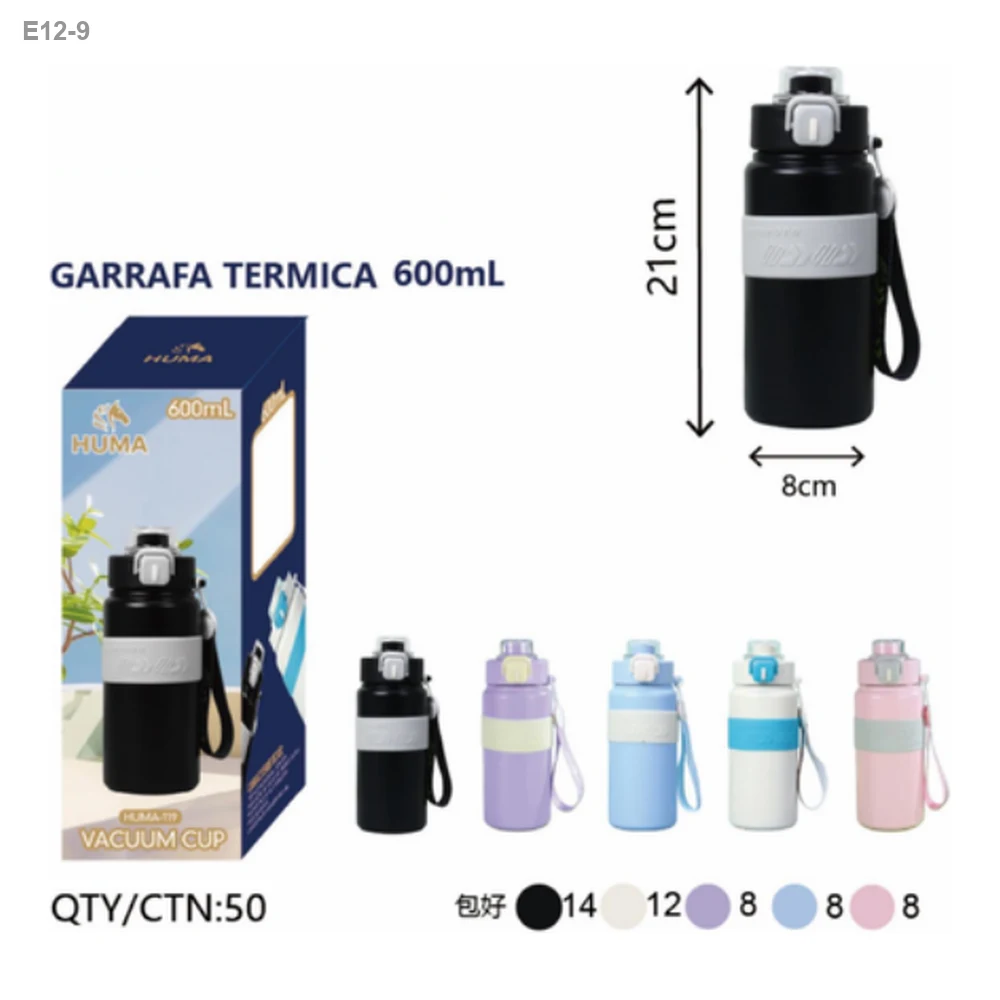 Garrafa Térmica 600ml com Alça — foto 1