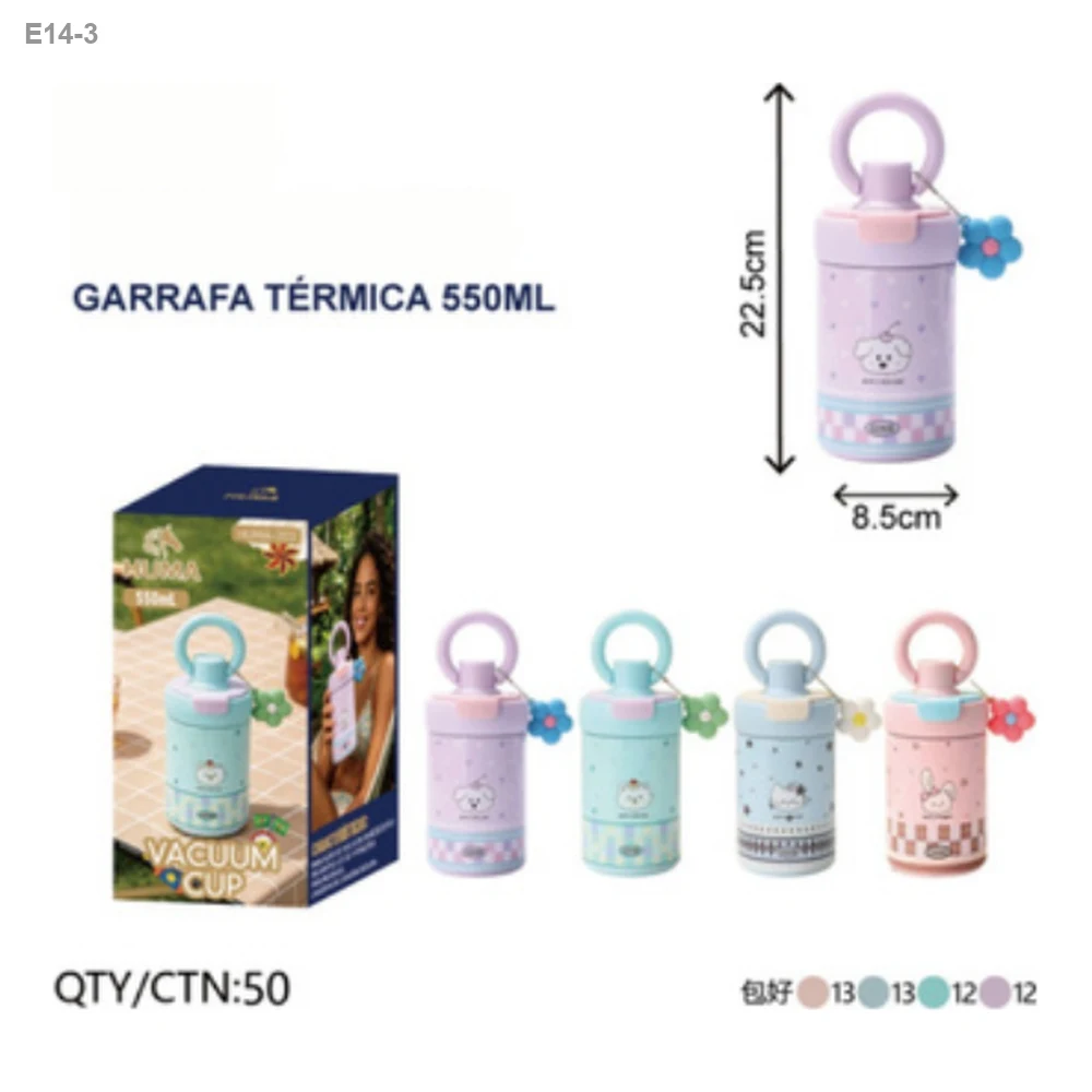 Garrafa Térmica Infantil 550ml com Alça — foto 1