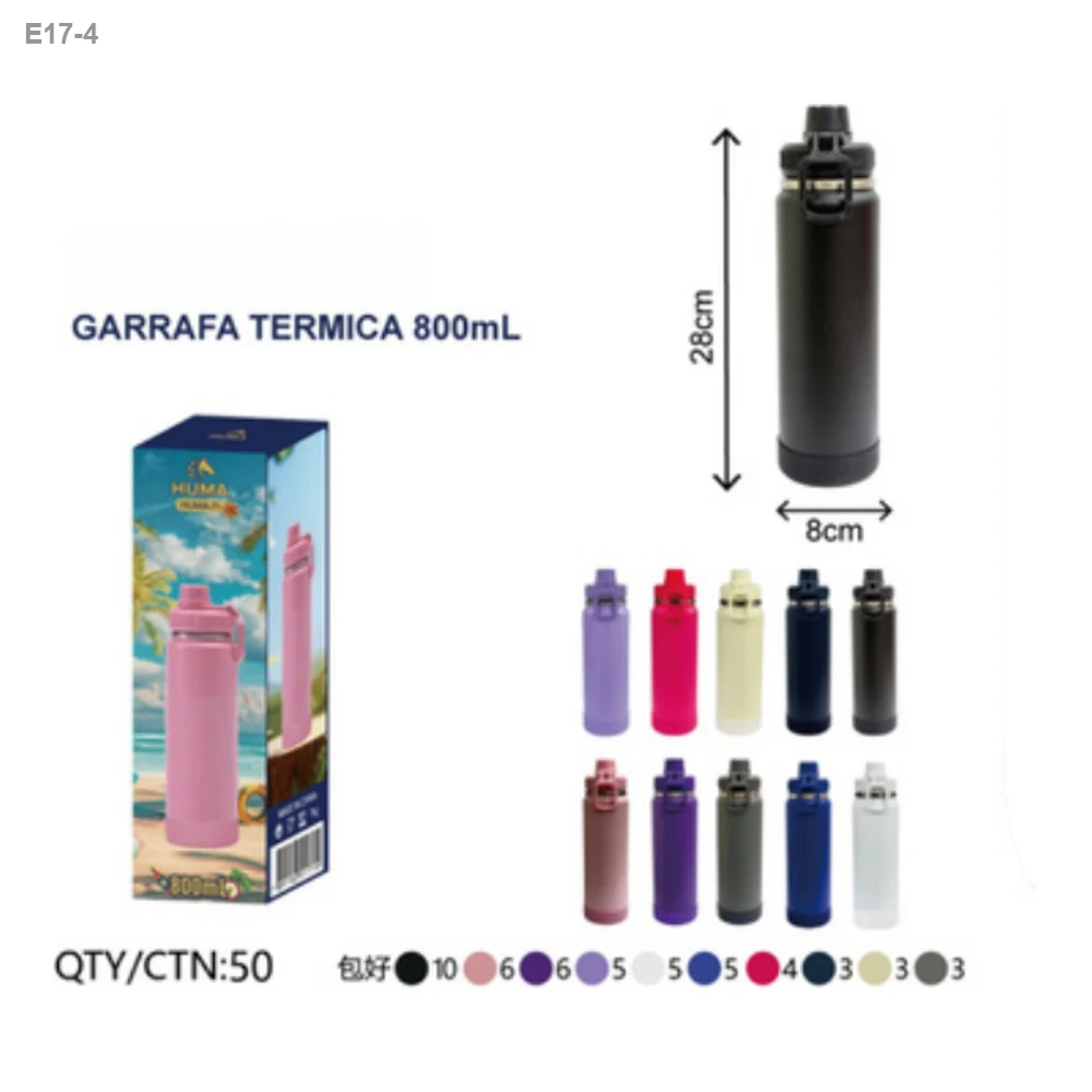 Garrafa Térmica 800ml Bico Esportivo — foto 1