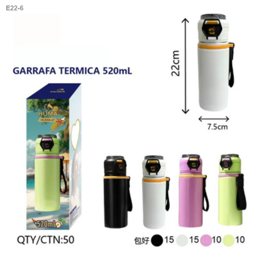 Garrafa Térmica 520ml com Capa — foto 1