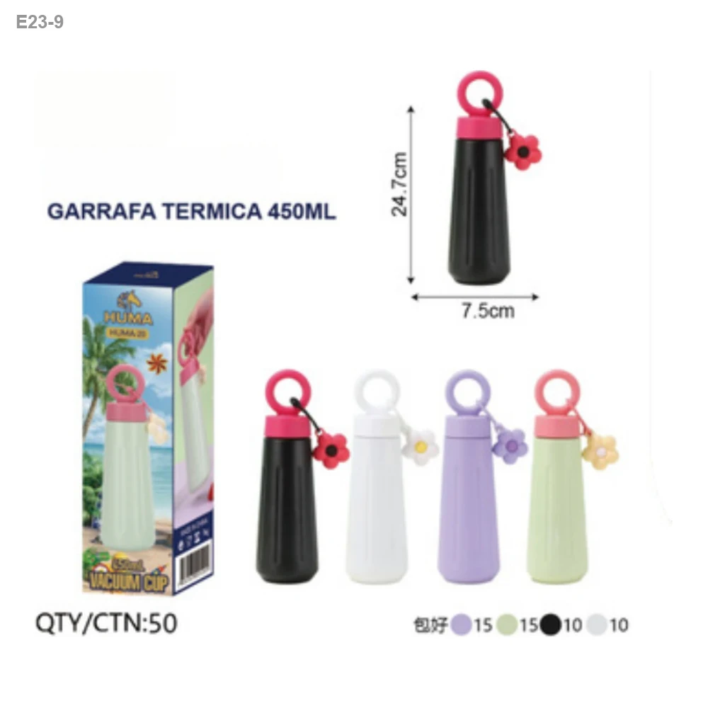 Garrafa Térmica 450ml com Argola — foto 1