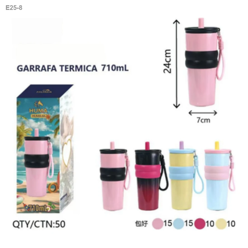 Copo Térmico com Canudo 710ml — foto 1