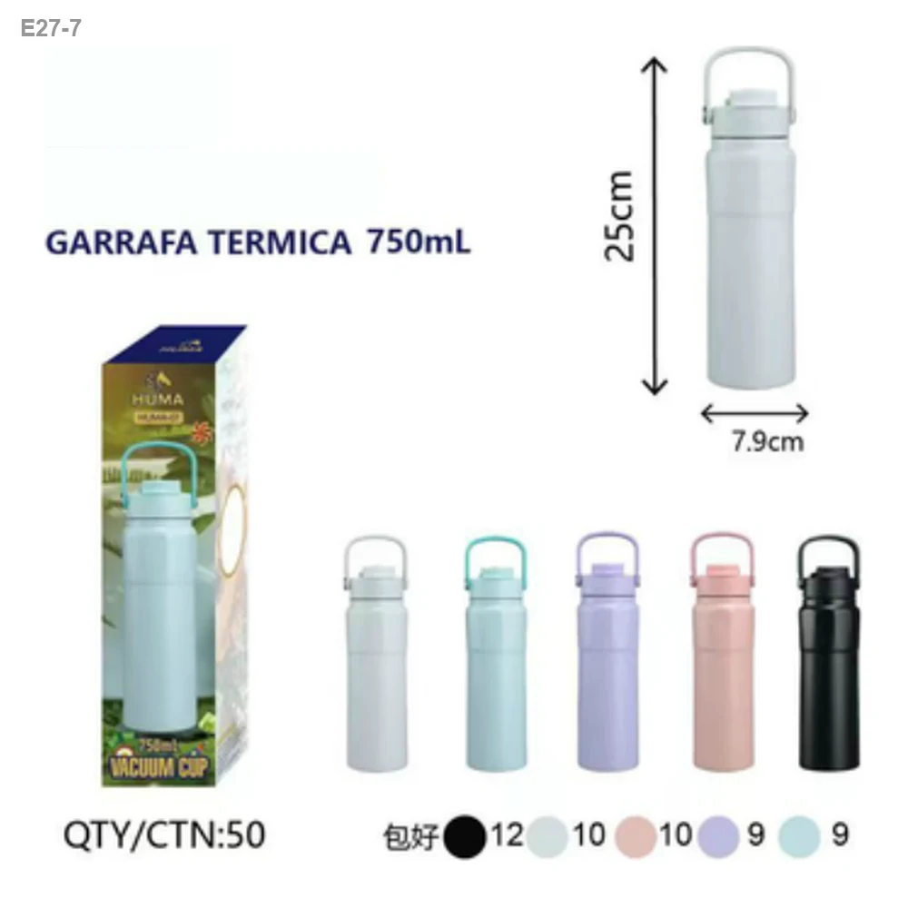 Garrafa Térmica 750ml com Alça — foto 1