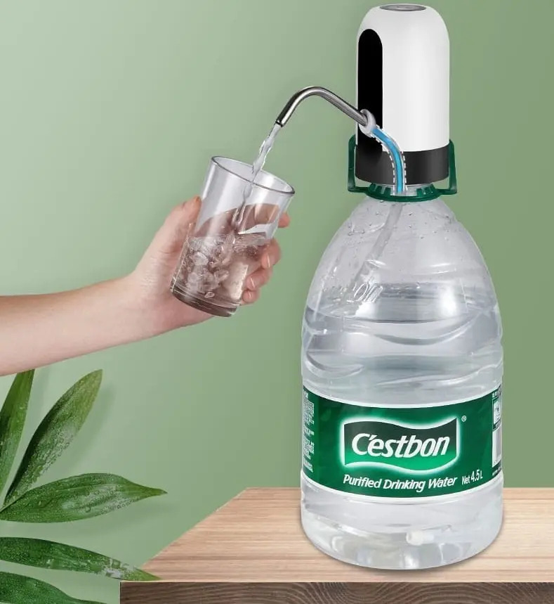 Bomba Elétrica Filtro P/ Galão De Água 10/20 Lt