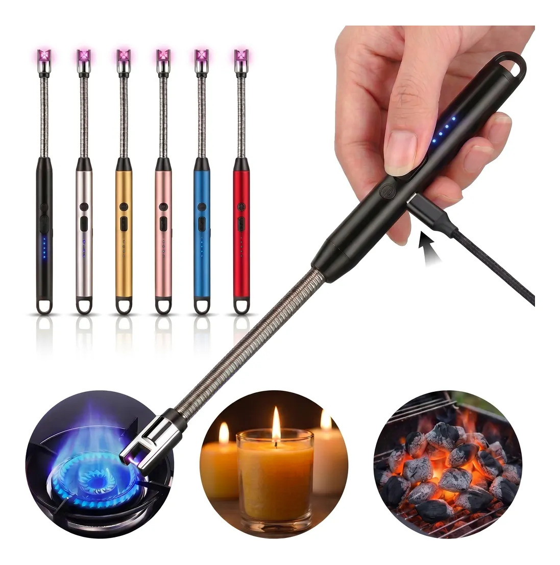 Acendedor Fogão Velas I Elétrico Plasma Recarrega Usb