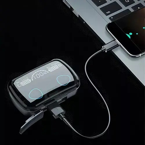 Fone De Ouvido Tws M10 Bluetooth V5.1 + Power Bank 2000mah