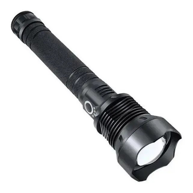 Lanterna Tática Holofote Tocha Led P90 Muito Forte Preto Cor da luz Branco Fluoreled