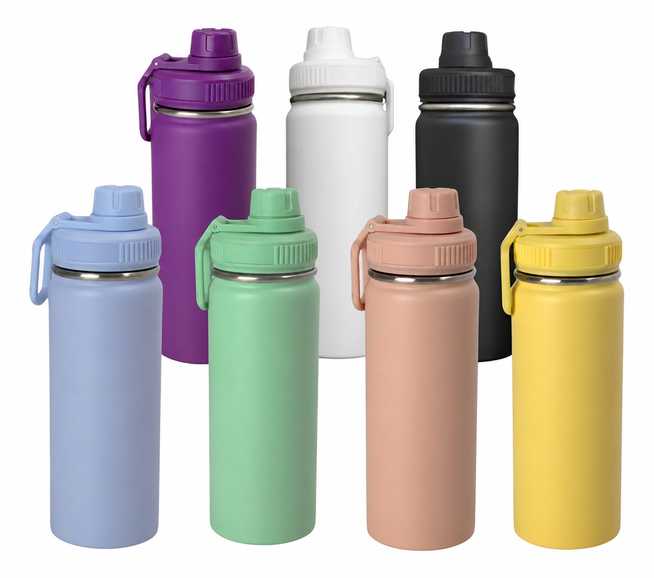 Garrafa Térmica 600 Ml Inox Fitness Academia